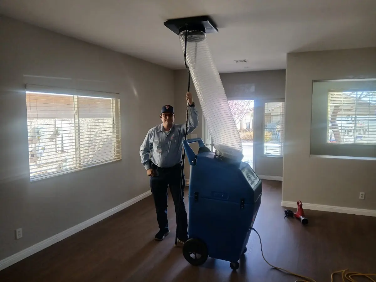 Professional Dryer Vent Cleaning work inside a Norfolk home